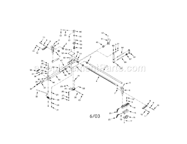 Part Location Diagram of 0380600 Craftsman 6-1.0 X 10Mm Socket Head Bolt