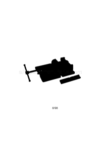 Page A Diagram and Parts List for 351253350  Craftsman Vise