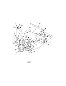 Part Location Diagram of 2000700 Craftsman Lead Screw With Handle