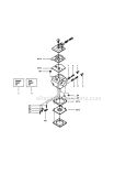 Page C Diagram and Parts List for 35831440  Craftsman Chainsaw
