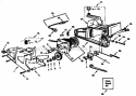 Replacement Parts Diagram and Parts List for 35834111X  Craftsman Chainsaw
