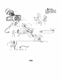 Chainsaw Diagram and Parts List for 358341170  Craftsman Chainsaw