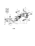 Chainsaw Diagram and Parts List for 358341240  Craftsman Chainsaw