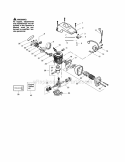 Cylinder Shield / Cylinder Diagram and Parts List for 358348211  Craftsman Chainsaw