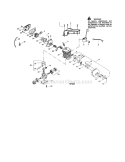 Cylinder / Crankcase Diagram and Parts List for 358348230  Craftsman Chainsaw