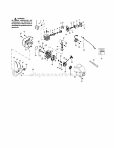 Part Location Diagram of 530056731 Craftsman Tank And