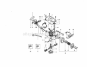 Crankcase Diagram and Parts List for 358350260  Craftsman Chainsaw