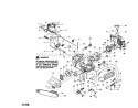 Chainsaw Diagram and Parts List for 358350280  Craftsman Chainsaw