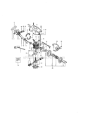 Cylinder Shield Diagram and Parts List for 358350370  Craftsman Chainsaw
