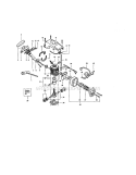 Cylinder Diagram and Parts List for 358350440  Craftsman Chainsaw