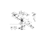 Cylinder / Crankcase / Crankshaft Diagram and Parts List for 358350570  Craftsman Chainsaw