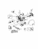 Chassis / Bar / Chain Diagram and Parts List for 358350811  Craftsman Chainsaw