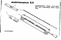 Maintenance Kit Diagram and Parts List for 358350821  Craftsman Chainsaw