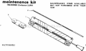 Page G Diagram and Parts List for 358350863  Craftsman Chainsaw