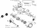 Flywheel Assembly Diagram and Parts List for 358350871  Craftsman Chainsaw
