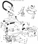 Page D Diagram and Parts List for 358350881  Craftsman Chainsaw
