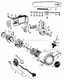 Page A Diagram and Parts List for 358350940  Craftsman Chainsaw