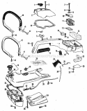 Page C Diagram and Parts List for 358350940  Craftsman Chainsaw
