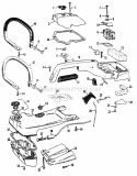 Page C Diagram and Parts List for 358350950  Craftsman Chainsaw