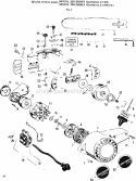 Page B Diagram and Parts List for 358350951  Craftsman Chainsaw