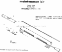 Maintenance Kit Diagram and Parts List for 358350951  Craftsman Chainsaw