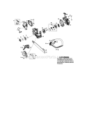 Part Location Diagram of 545171901 Husqvarna CLUTCH DRUM ASSEMBLY