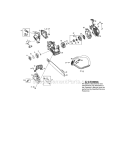 Part Location Diagram of 545169002 Husqvarna CHASSIS ASSEMBLY BLK NON/E10-1