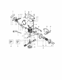 Cylinder / Crankshaft Diagram and Parts List for 358351063  Craftsman Chainsaw