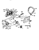Page D Diagram and Parts List for 358351201  Craftsman Chainsaw