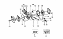 Carburetor Diagram and Parts List for 358351202  Craftsman Chainsaw