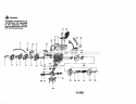 Chainsaw Diagram and Parts List for 358351210  Craftsman Chainsaw