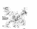 Chainsaw Diagram and Parts List for 358351380  Craftsman Chainsaw
