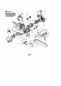 Page A Diagram and Parts List for 358351580  Craftsman Chainsaw