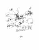 Chassis / Bar / Handle Diagram and Parts List for 358351702  Craftsman Chainsaw