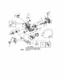 Chassis / Handle / Bar / Chain Diagram and Parts List for 358351901  Craftsman Chainsaw