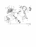 Bar / Chain / Clutch Diagram and Parts List for 358351990  Craftsman Chainsaw
