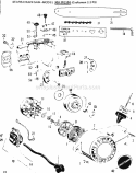 Page D Diagram and Parts List for 358352320  Craftsman Chainsaw
