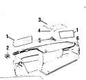 Bar Clamp Diagram and Parts List for 358353660  Craftsman Chainsaw