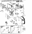 Page C Diagram and Parts List for 358353661  Craftsman Chainsaw