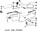Page F Diagram and Parts List for 358353661  Craftsman Chainsaw