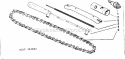 Accessories Diagram and Parts List for 358353662  Craftsman Chainsaw