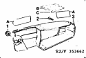 Bar Clamp Diagram and Parts List for 358353662  Craftsman Chainsaw