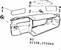 Decals Diagram and Parts List for 358355070  Craftsman Chainsaw