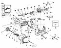 Flywheel Assembly Diagram and Parts List for 358356070  Craftsman Chainsaw