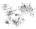 Page B Diagram and Parts List for 358356180  Craftsman Chainsaw