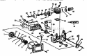 Cylinder Assembly Diagram and Parts List for 358356332  Craftsman Chainsaw