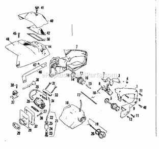 Part Location Diagram of 24228 Ridgid Torsion Spring