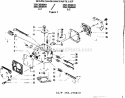 Page D Diagram and Parts List for 358358870  Craftsman Chainsaw