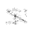 Crankcase Diagram and Parts List for 358360100  Craftsman Chainsaw