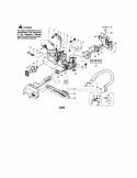 Chassis / Bar / Handle Diagram and Parts List for 358360260  Craftsman Chainsaw